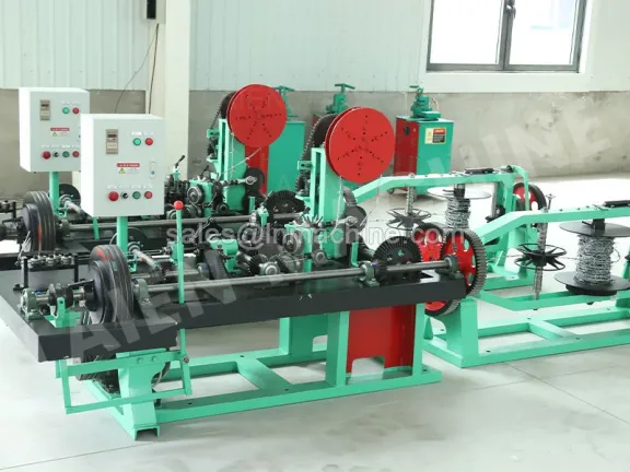 Máquina de alambre de púas
